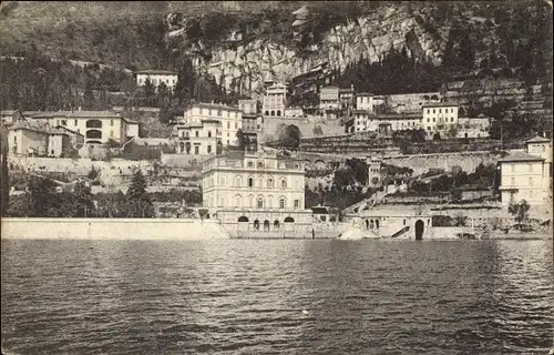 Ak Moltrasio Lago di Como Lombardia, Teilansicht