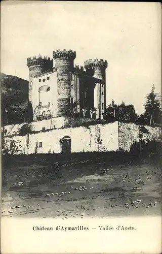 Ak Aymavilles Aosta Aostatal, Schloss