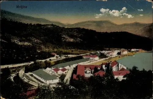 Ak Meljine Megline Montenegro, Teilansicht