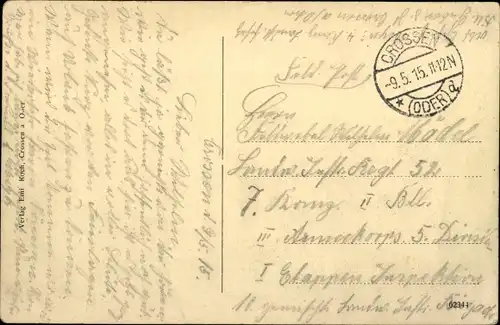 Ak Crossen Oder Ostbrandenburg, Oderbrücke