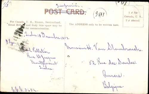 Ak Québec Kanada, Soldiers Monument, Blick auf das Soldatendenkmal