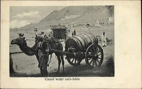 Ak Aden Jemen, Kamelwasserwagen