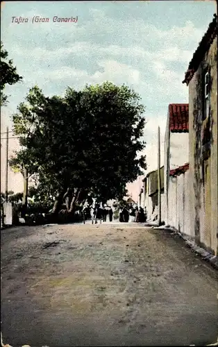 Ak Tafira Gran Canaria Kanarische Inseln, Straßenpartie