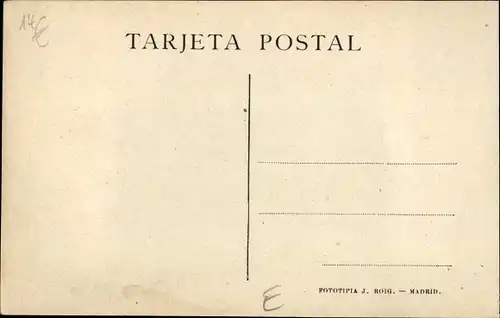 Ak Toledo Kastilien La Mancha Spanien, Frau und Mann in spanischer Tracht