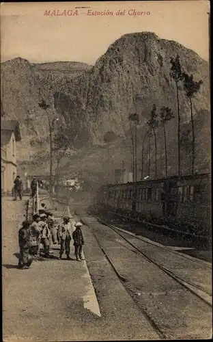 AK Málaga Andalusien Spanien, Estacion del Chorro