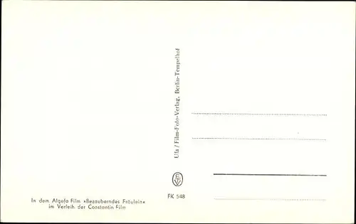 Ak Schauspielerin Herta Staal, Portrait, Constantin Film, Autogramm