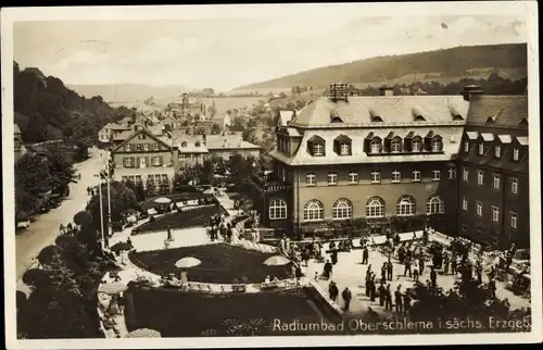 Ak Oberschlema Bad Schlema im Erzgebirge, Radiumbad