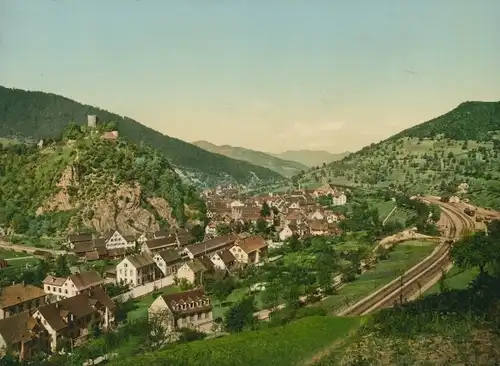 Foto Hornberg im Schwarzwald, Totalansicht