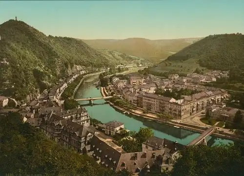 Foto Bad Ems an der Lahn, Blick auf den Ort