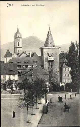 Ak Jena in Thüringen, Johannistor, Hausberg