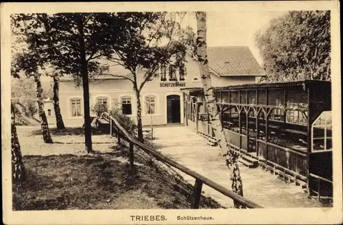 Ak Triebes in Thüringen, Schützenhaus