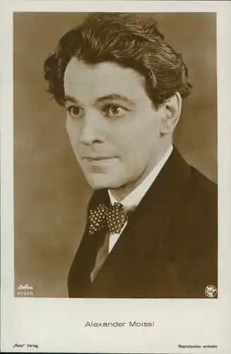 Ak Schauspieler Alexnader Moissi, Portrait