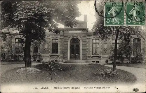 Ak Lille Nord, Sainte-Eugenie-Krankenhaus, Victor-Olivier-Pavillon