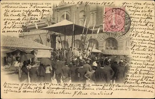 Ak Paris, Weltausstellung 1900