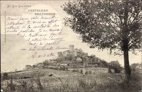 Ak Prudhomat Lot, Chateau de Castelnau Bretenoux