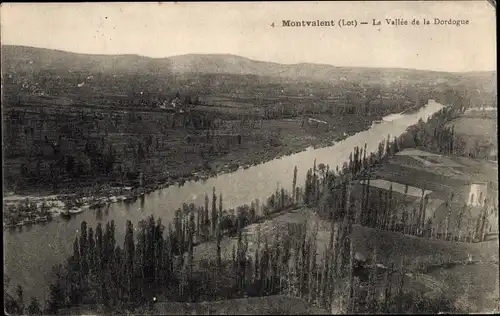 Ak Montvalent Lot, La Vallee de la Dordogue