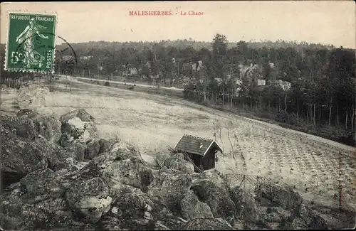 Ak Malesherbes Loiret, Le Chaos