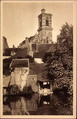 Ak Clamecy Nievre, Kirche St. Martin, le Beuvron