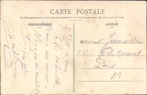 Ak Verdun Meuse, Porte Chatel