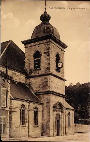 Ak Saint Mihiel Meuse, Kirche St. Etienne