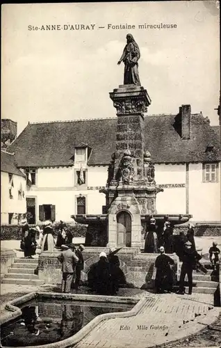 Ak Sainte Anne d'Auray Morbihan, Wunderbrunnen