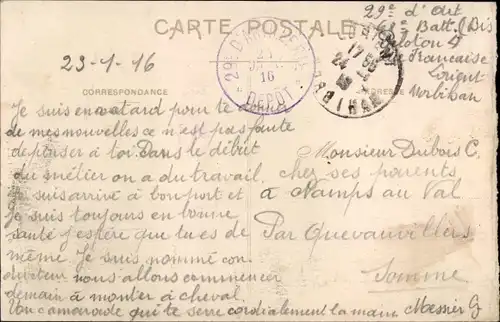 Ak Lorient Morbihan, Der neue Elektrokran