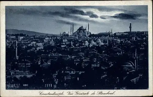 Ak Konstantinopel Istanbul Türkei, Gesamtansicht