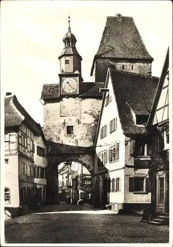 Ak Rothenburg ob der Tauber Mittelfranken, Markusturm