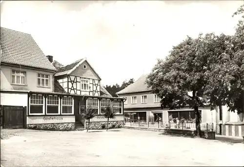 Ak Neudorf Harzgerode am Harz, Gästehaus Goldener Löwe