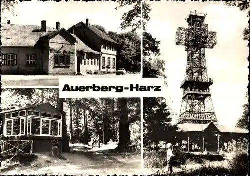 Ak Stolberg im Harz, Gaststätte Auerberg, Josephshöhe, Josephskreuz
