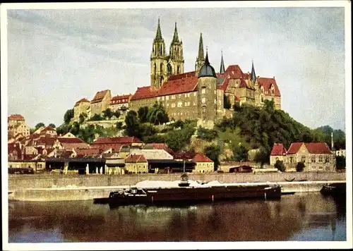 Ak Meißen an der Elbe, Albrechtsburg, Dom