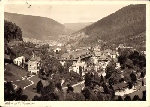 Ak Bad Wildbad im Schwarzwald, Gesamtansicht