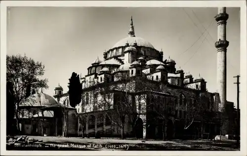 Ak Konstantinopel Istanbul Türkei, Moschee Fatih
