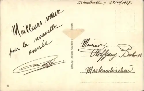 Ak Konstantinopel Istanbul Türkei, Moschee Fatih