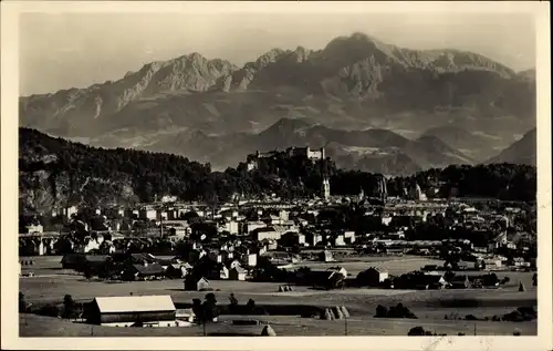 Ak Salzburg in Österreich, Blick von Maria Plain