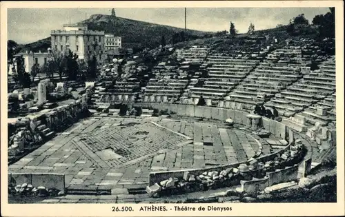 Ak Athen, Griechenland, Theater des Dionysos