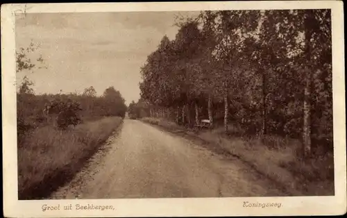 Ak Beekbergen Gelderland, Koningsweg