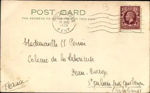 Ak Folkestone Kent England, Marys Convent, Shorncliffe Road