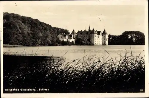 Ak Glücksburg an der Ostsee, Schloss