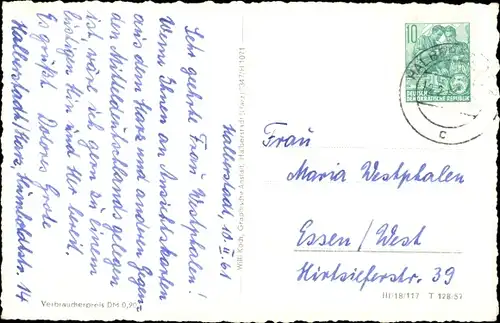 Ak Halberstadt am Harz, Dom