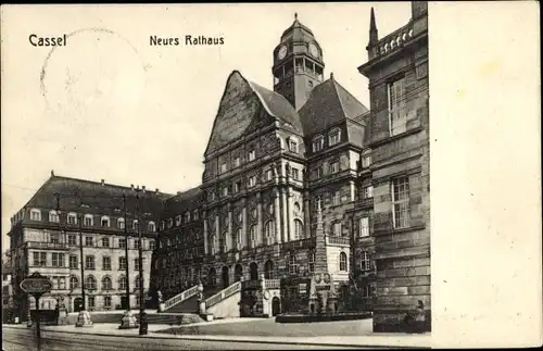 Ak Kassel in Hessen, neues Rathaus