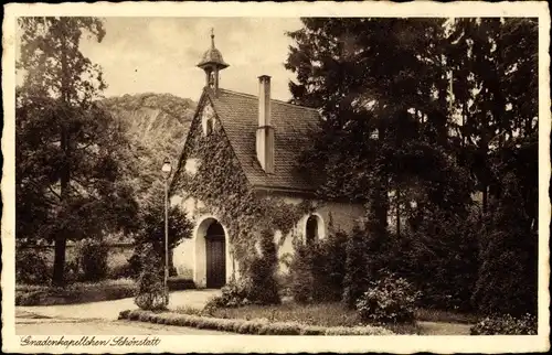 Ak Schönstatt Vallendar am Rhein, Gnadenkapellchen
