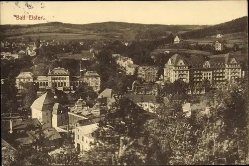 Ak Bad Elster im Vogtland, Ortsansicht