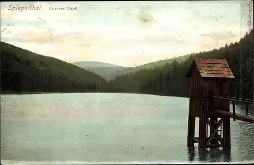 Ak Goslar am Harz, Spiegeltal, unterer Teil