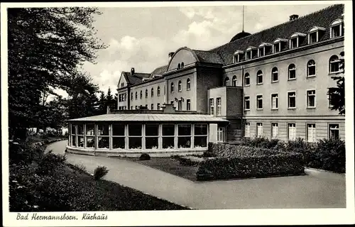 Ak Pömbsen Bad Driburg in Westfalen, Bad Hermannsborn, Kurhaus