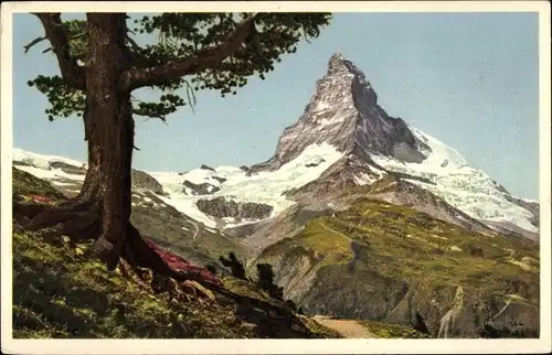 Ak Zermatt Kanton Wallis, Matterhorn, Riffelalp