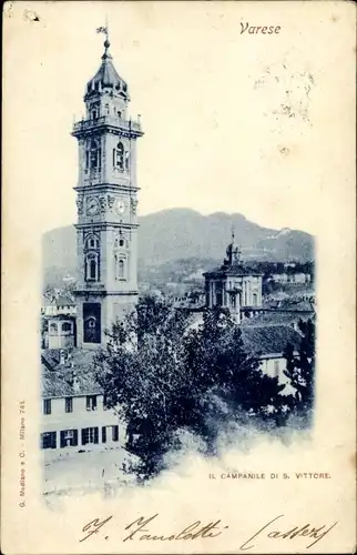 Ak Varese Lombardia, Basilica di San Vittore