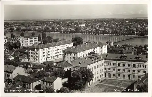 Ak Plovdiv Plowdiw Bulgarien, Gesamtansicht