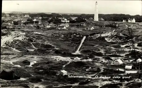 Ak Schiermonnikoog Friesland Niederlande, O dierbaar plekje grond, Leuchtturm
