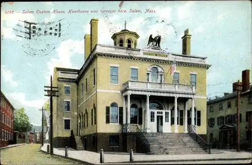 Ak Salem Massachusetts USA, Salem Custom House